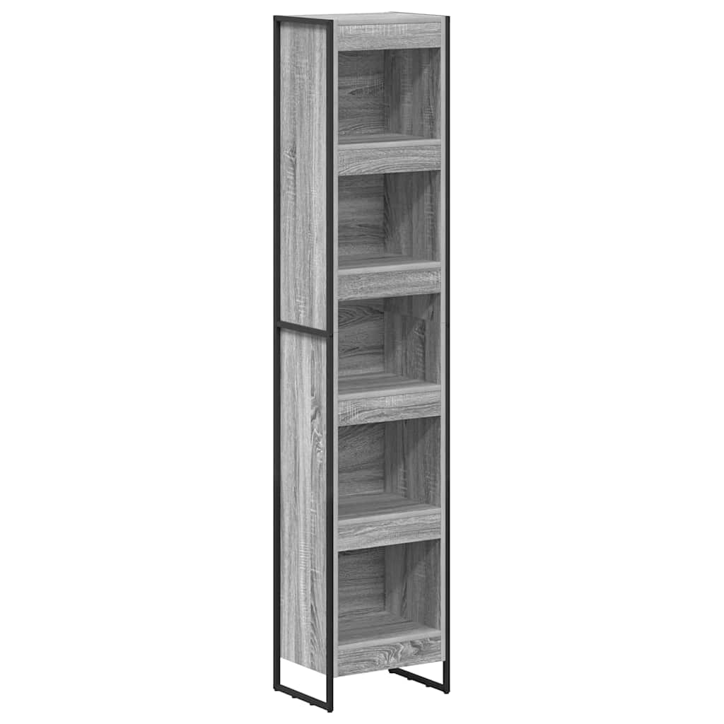 Bücherregal Graues Sonoma 40 x 30 x 189,5 cm Holzwerkstoff