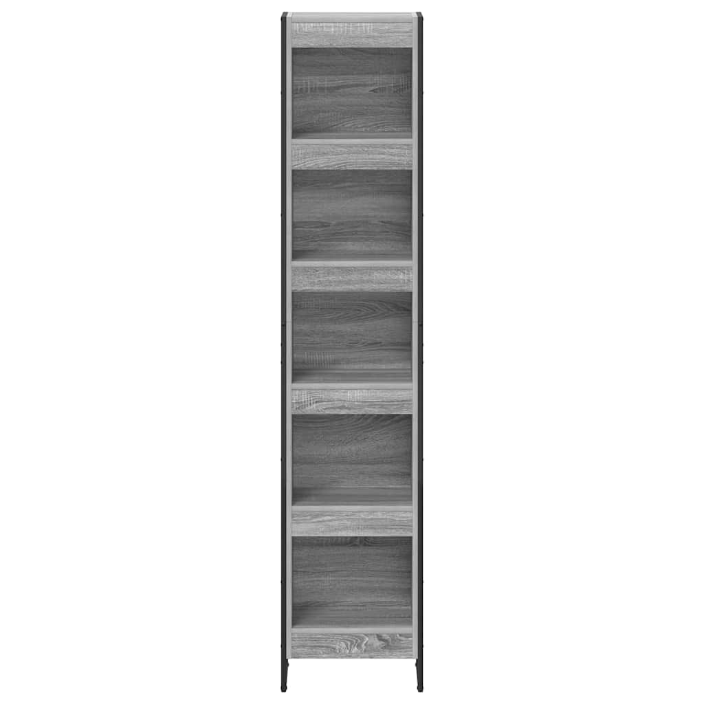 Bücherregal Graues Sonoma 40 x 30 x 189,5 cm Holzwerkstoff