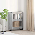 Bücherregal Graues Sonoma 60 x 30 x 86,5 cm Holzwerkstoff