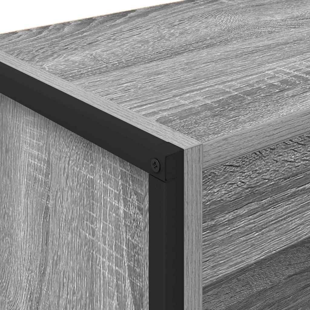 Bücherregal Graues Sonoma 60 x 30 x 121 cm Holzwerkstoff