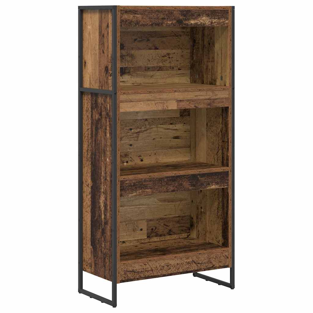 Bücherregal Altholz 60 x 30 x 121 cm Holzwerkstoff