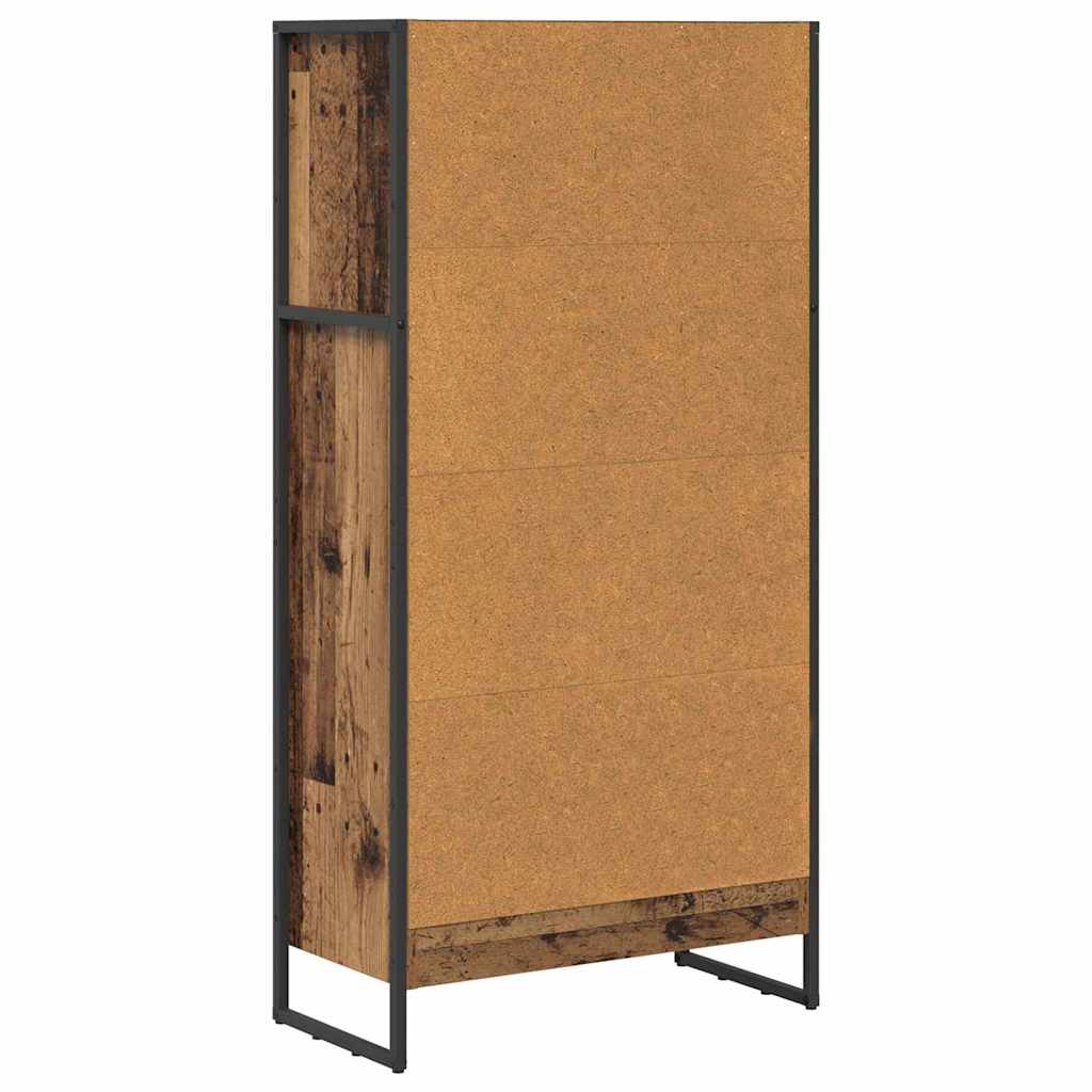 Bücherregal Altholz 60 x 30 x 121 cm Holzwerkstoff