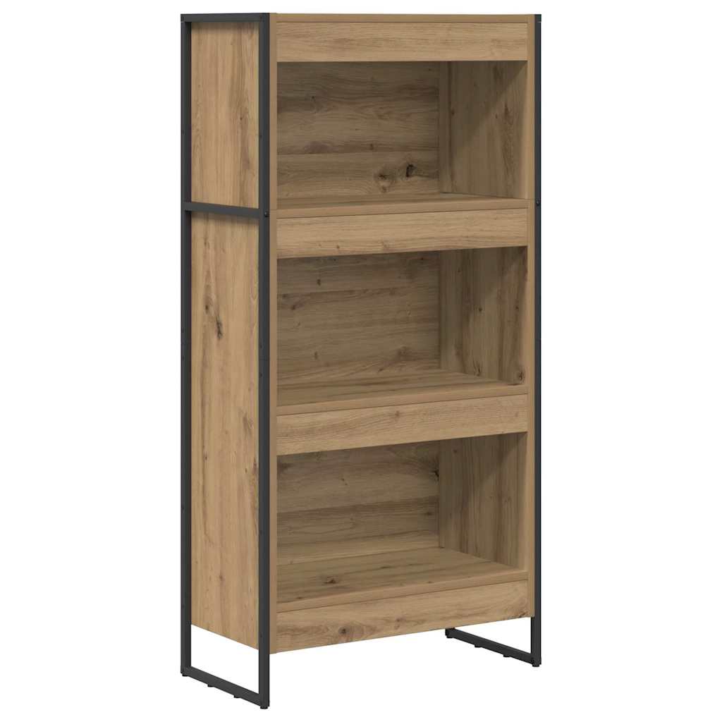 Bücherregal Kunsthandwerk Eiche 60 x 30 x 121 cm Holzwerkstoff