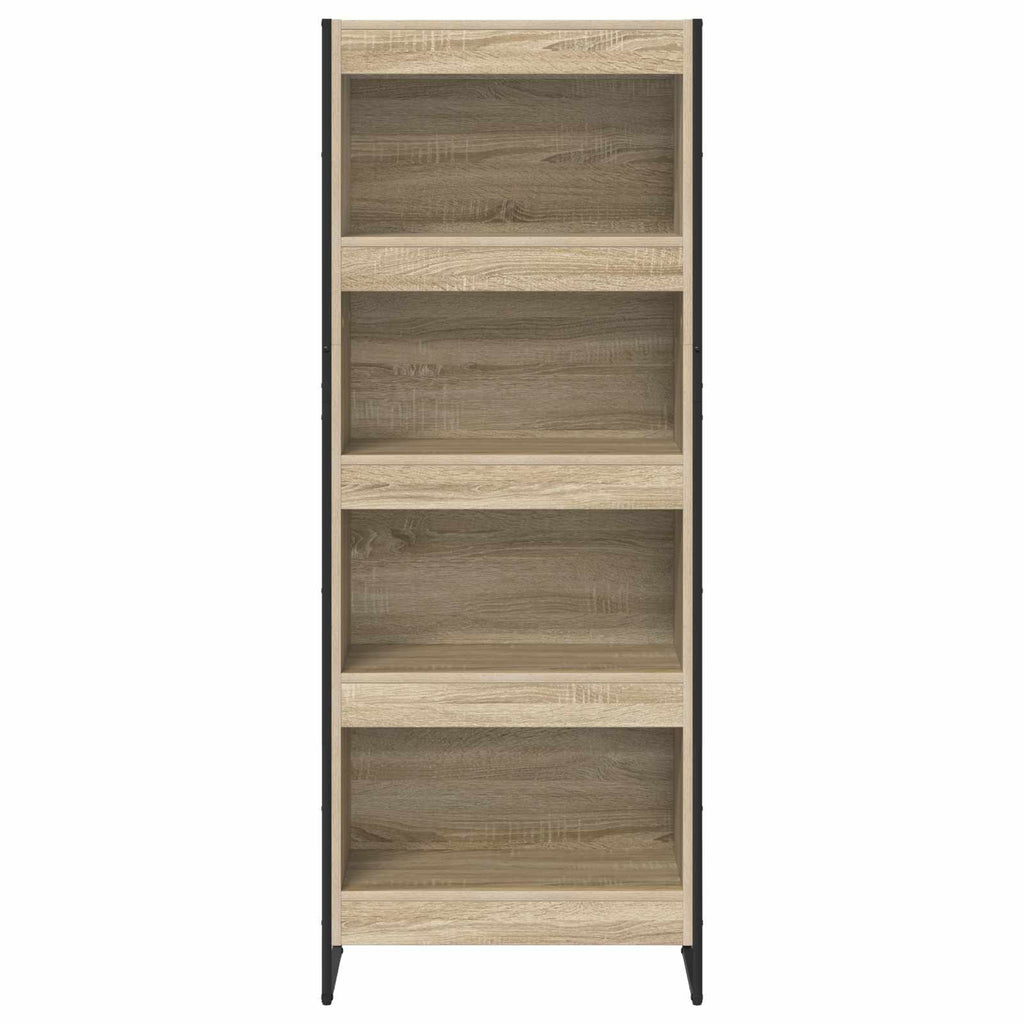 Bücherregal Sonoma 60 x 30 x 155 cm Holzwerkstoff