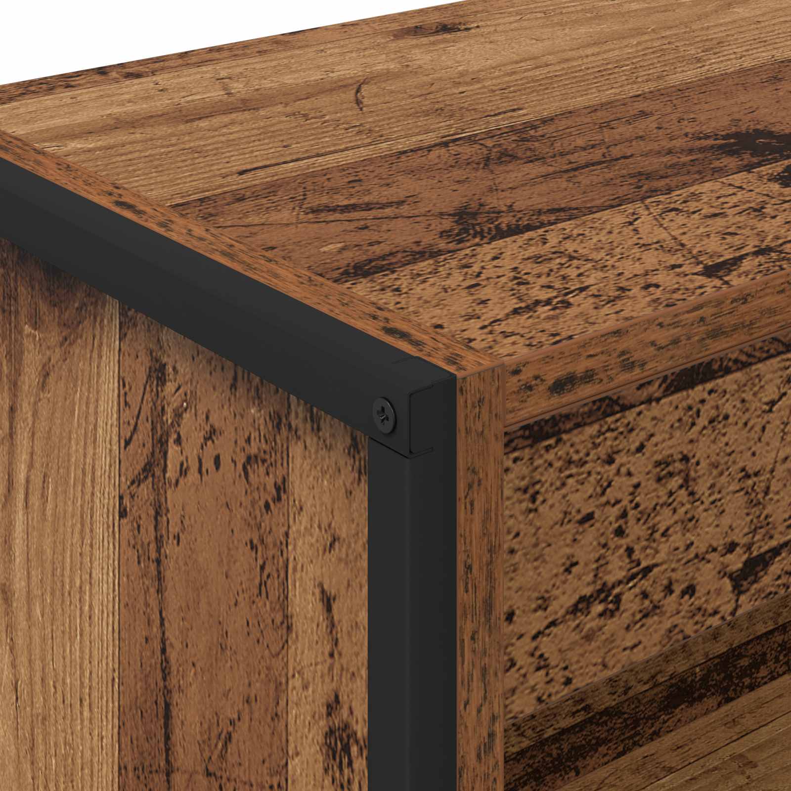 Bücherregal Altholz 60 x 30 x 155 cm Holzwerkstoff