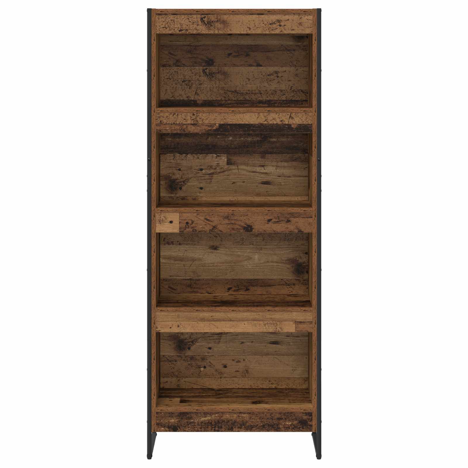 Bücherregal Altholz 60 x 30 x 155 cm Holzwerkstoff