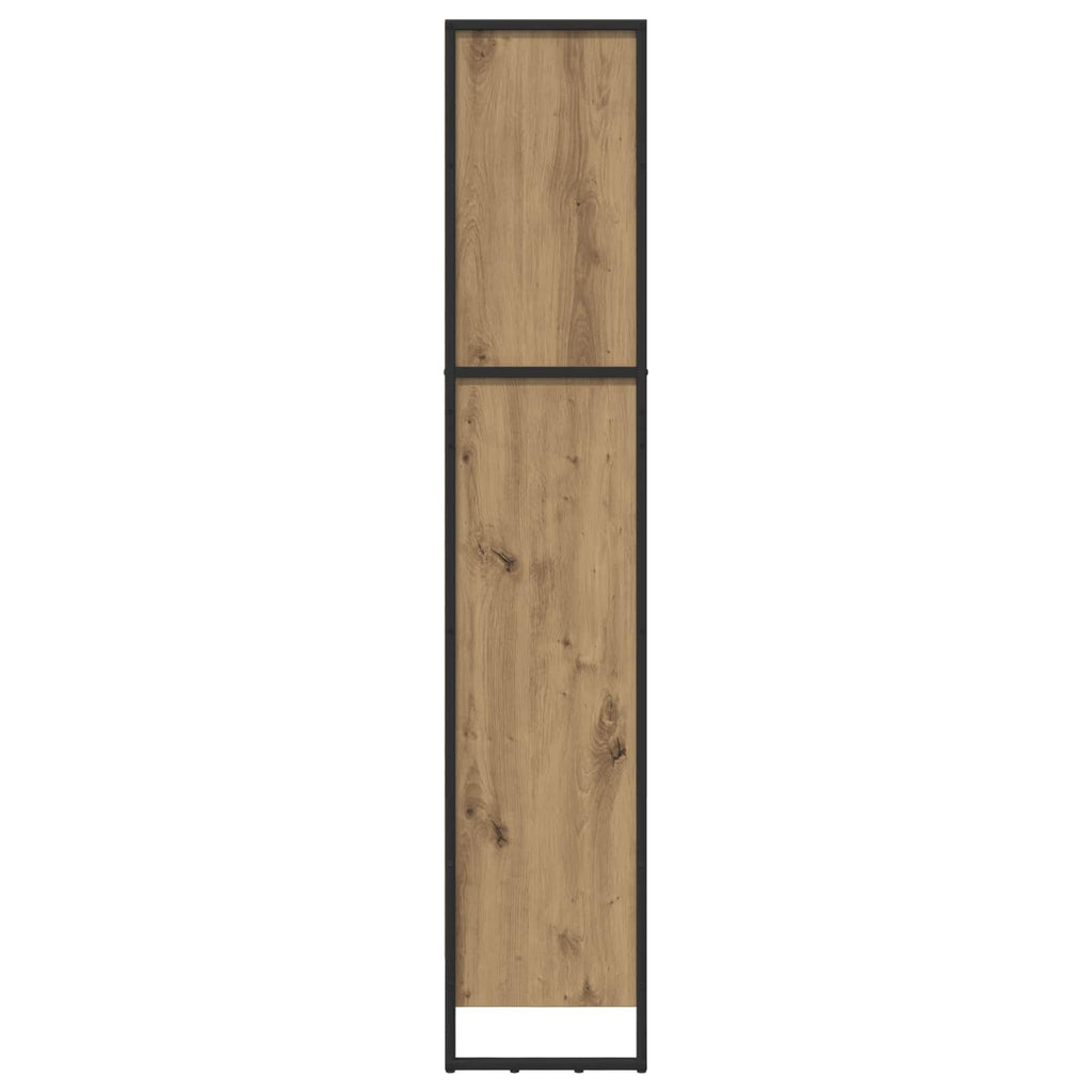 Bücherregal Kunsthandwerk Eiche 60 x 30 x 155 cm Holzwerkstoff