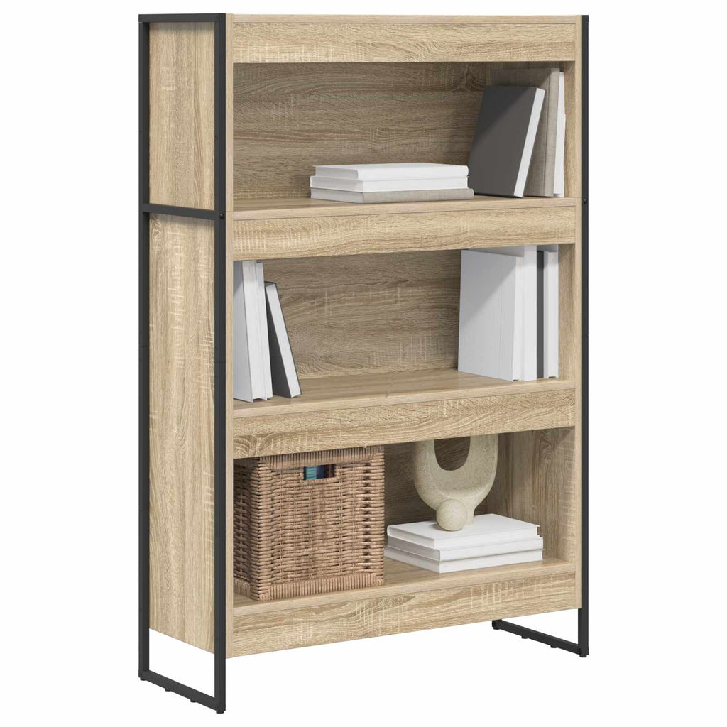 Bücherregal Sonoma 80 x 30 x 121 cm Holzwerkstoff