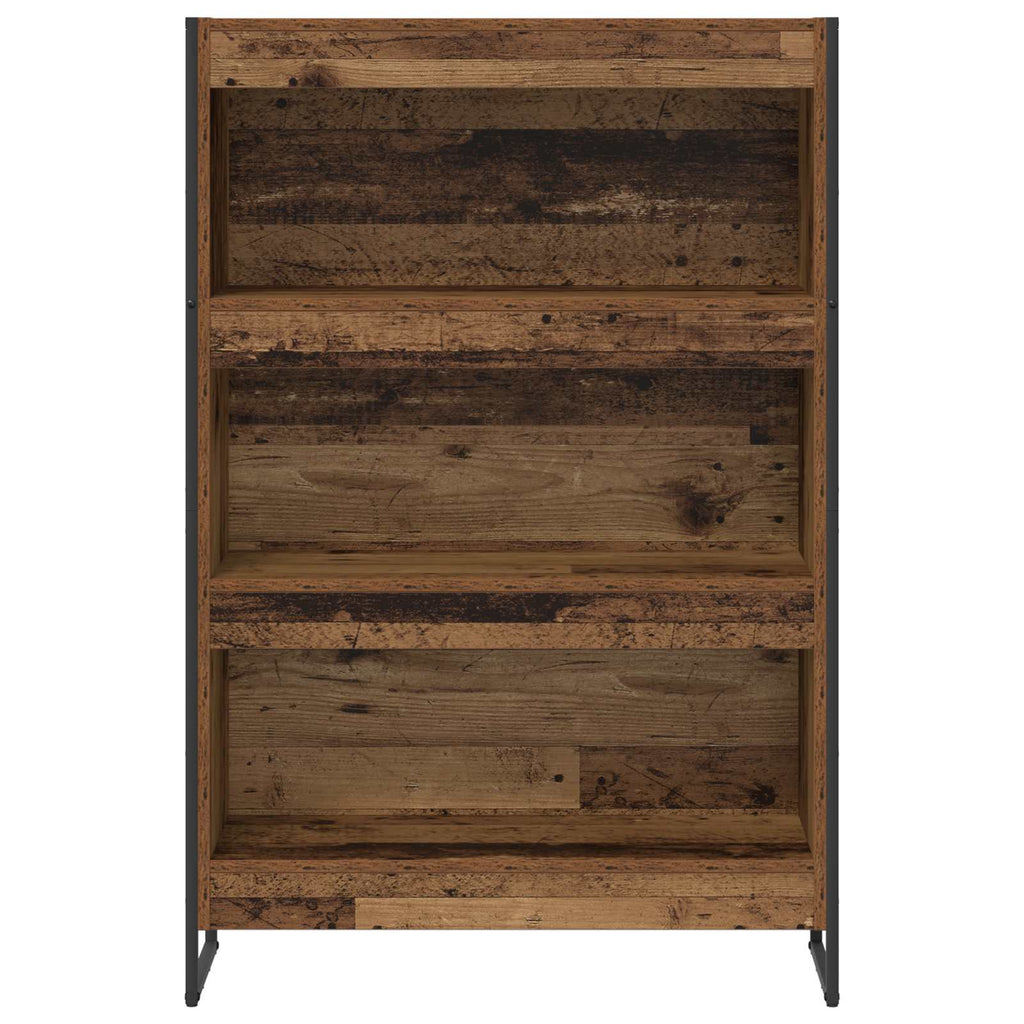 Bücherregal Altholz 80 x 30 x 121 cm Holzwerkstoff