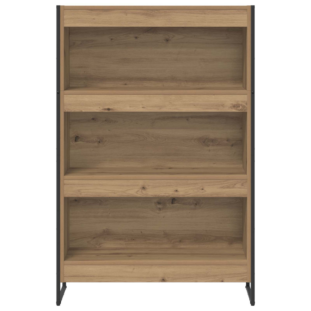 Bücherregal Kunsthandwerk Eiche 80 x 30 x 121 cm Holzwerkstoff
