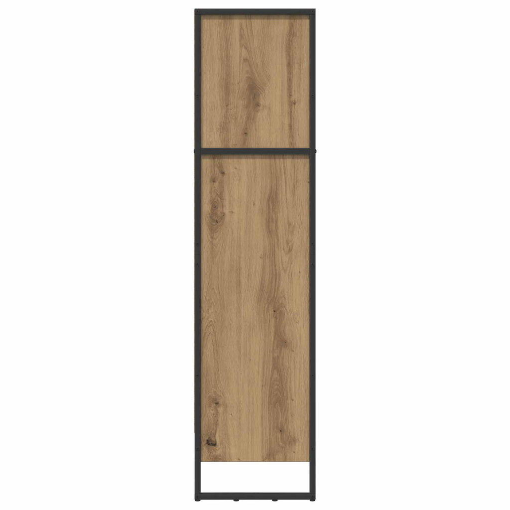 Bücherregal Kunsthandwerk Eiche 80 x 30 x 121 cm Holzwerkstoff