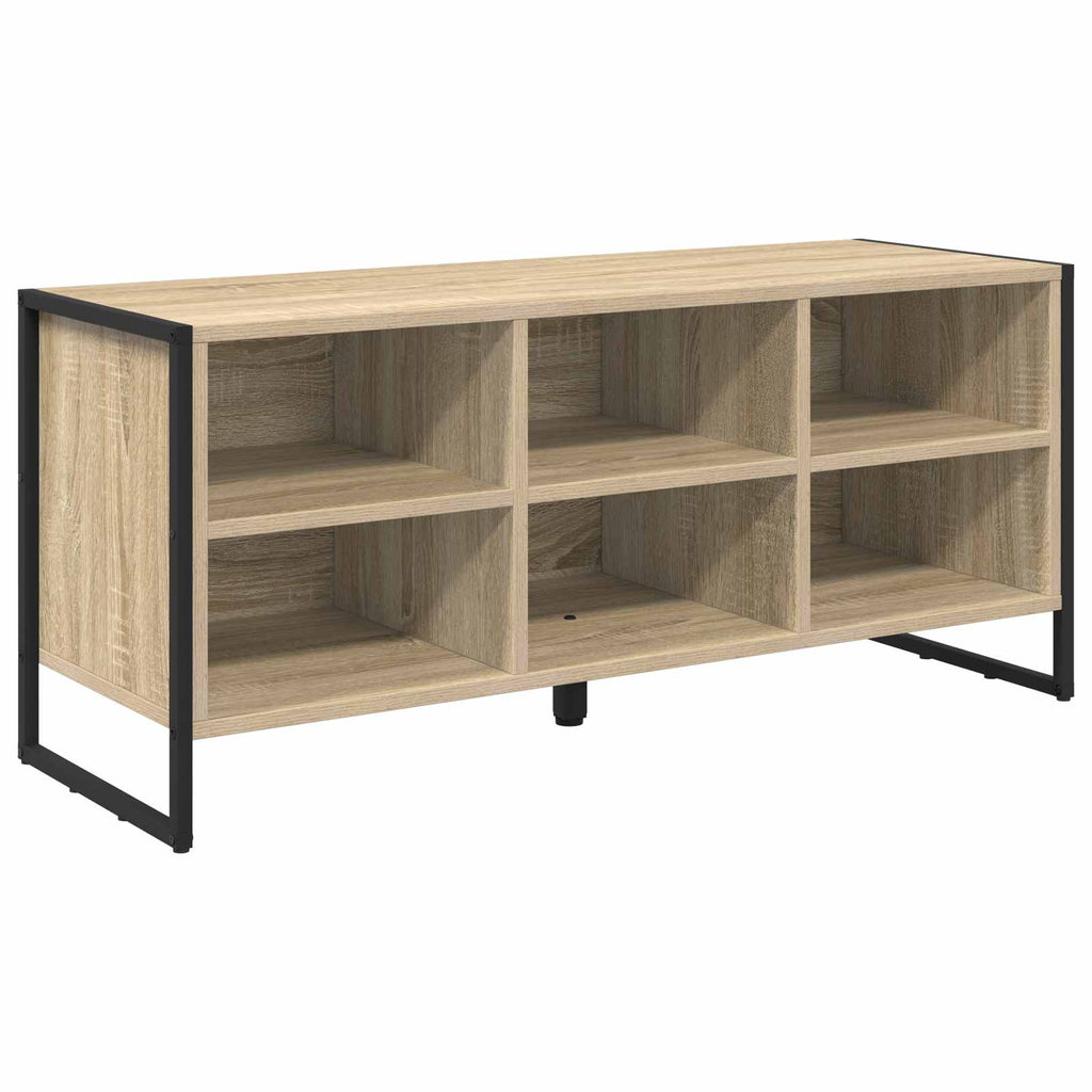 Schuhschrank mit Speicher Sonoma 100 x 35 x 44 cm Holzwerkstoff