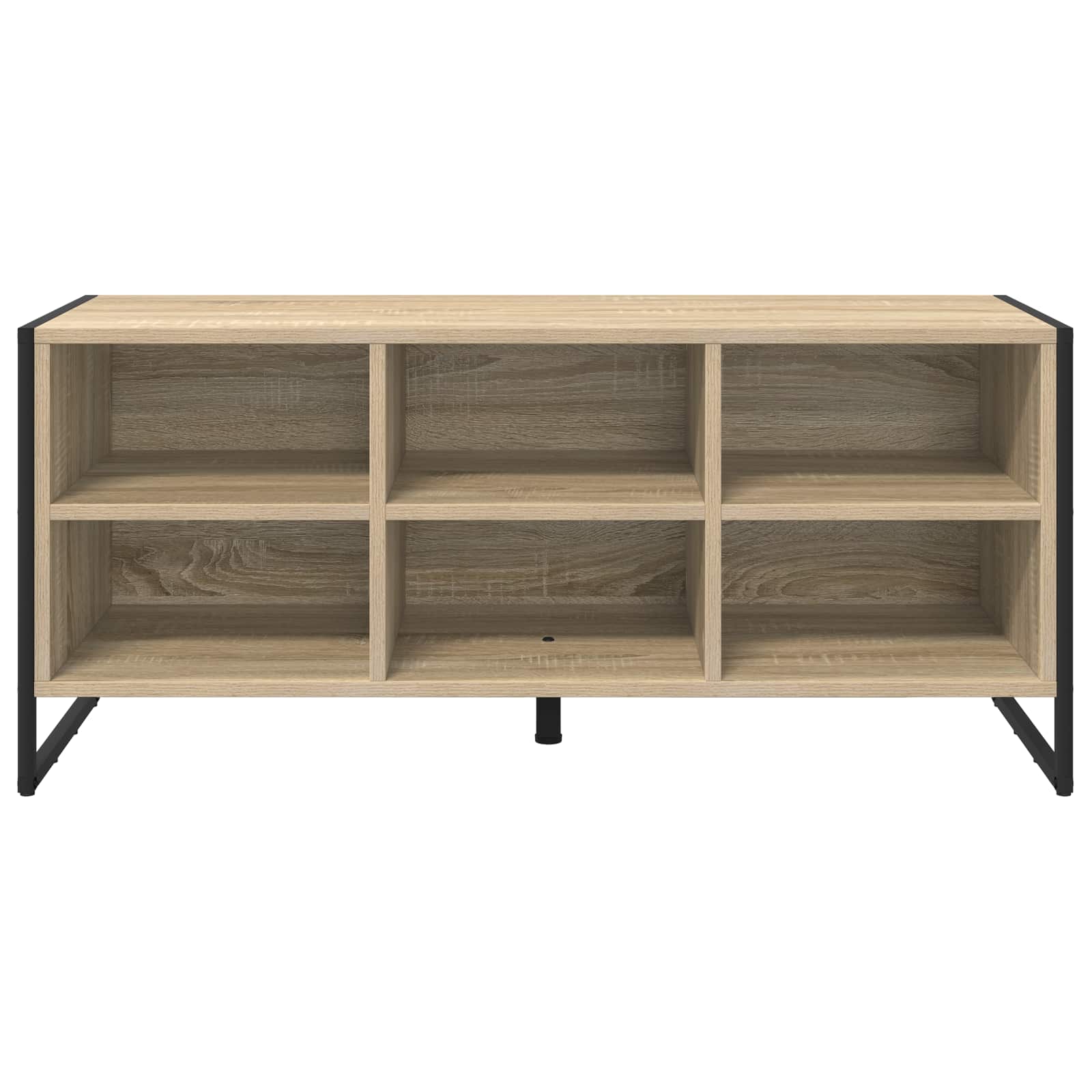 Schuhschrank mit Speicher Sonoma 100 x 35 x 44 cm Holzwerkstoff