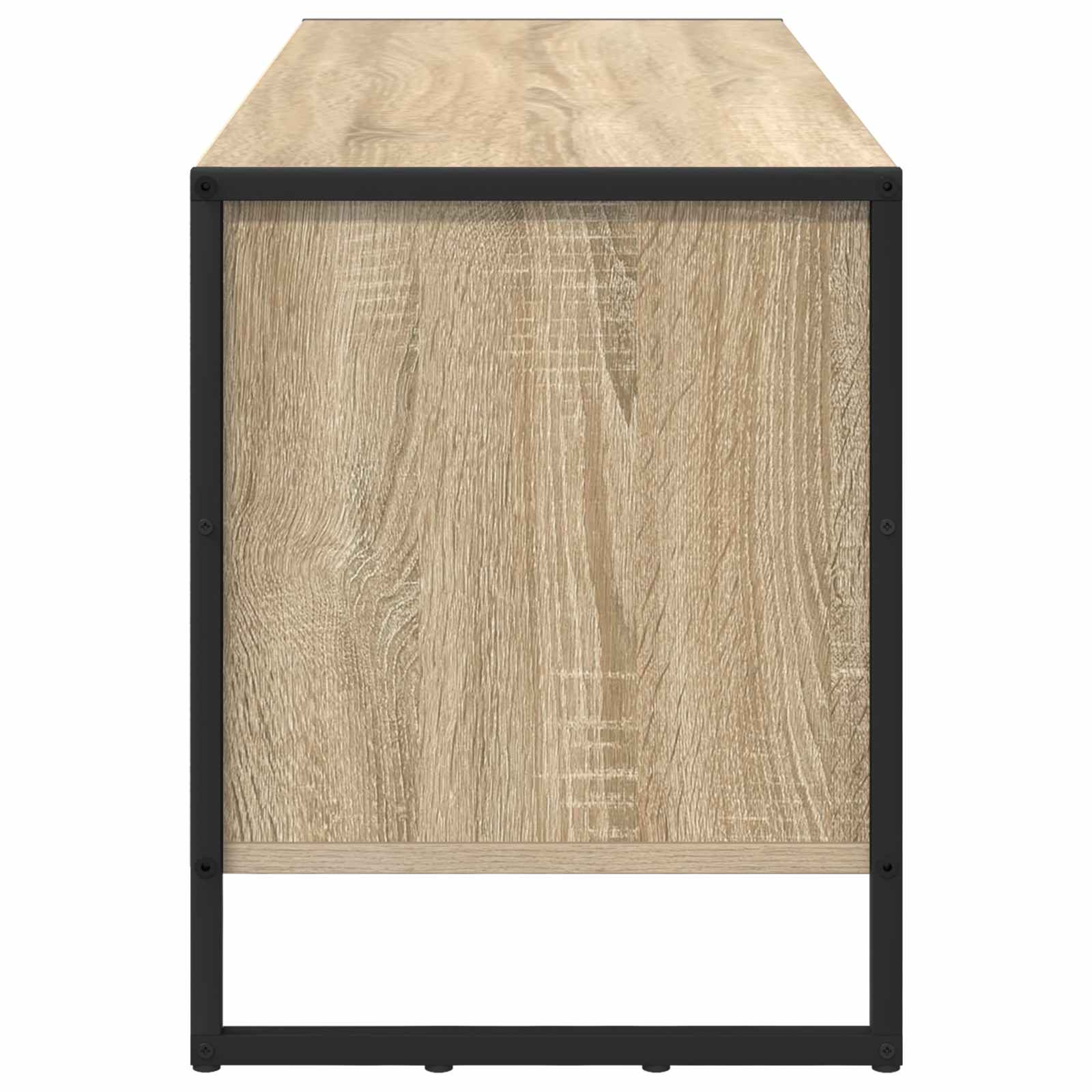 Schuhschrank mit Speicher Sonoma 100 x 35 x 44 cm Holzwerkstoff