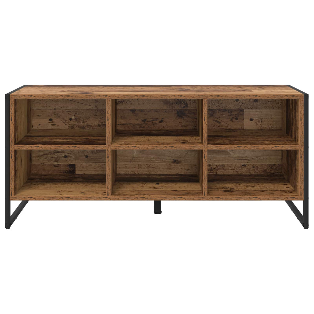Schuhschrank Altholz 100 x 35 x 44 cm Holzwerkstoff