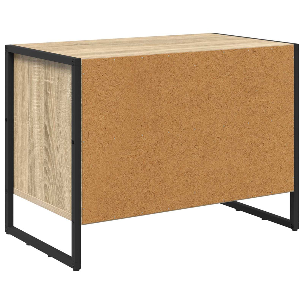 Schuhschrank mit Speicher Sonoma 60 x 35 x 44 cm Holzwerkstoff