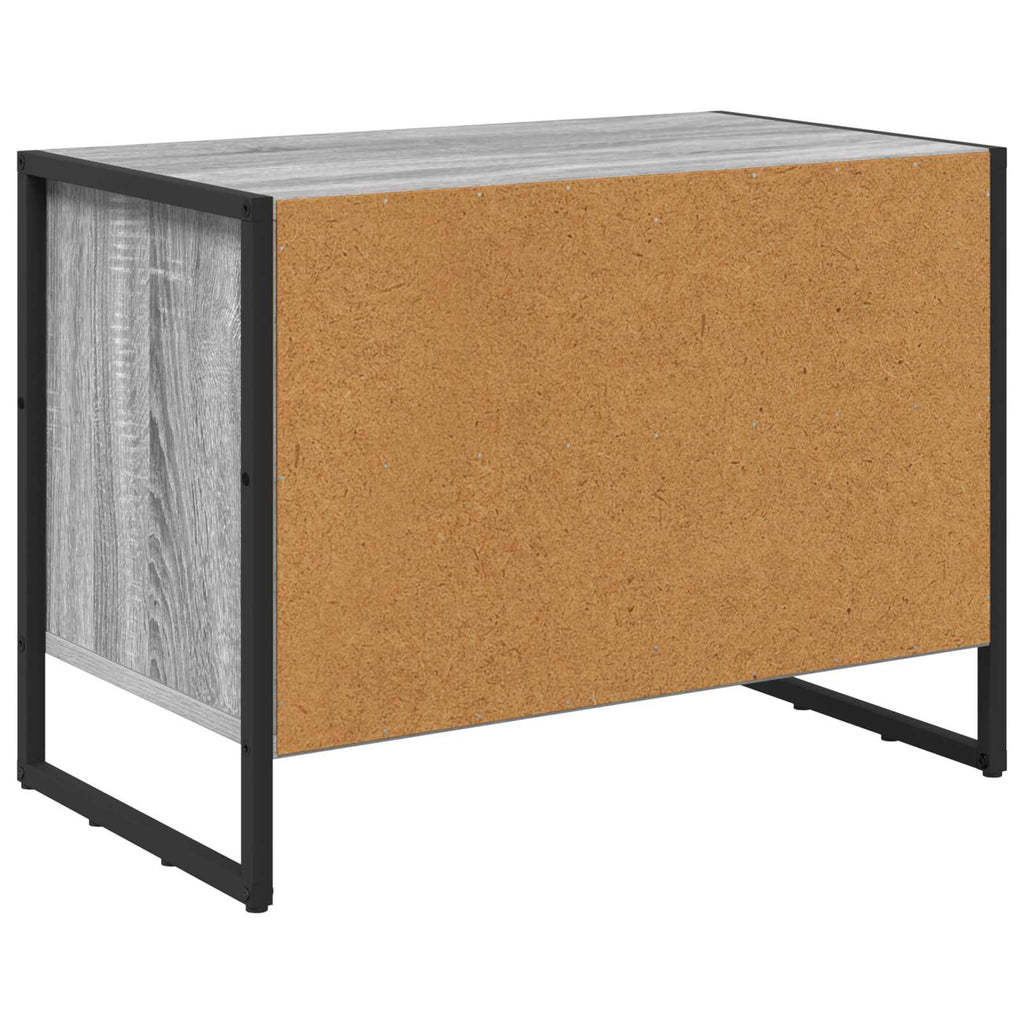Schuhschrank Graues Sonoma 60 x 35 x 44 cm Holzwerkstoff