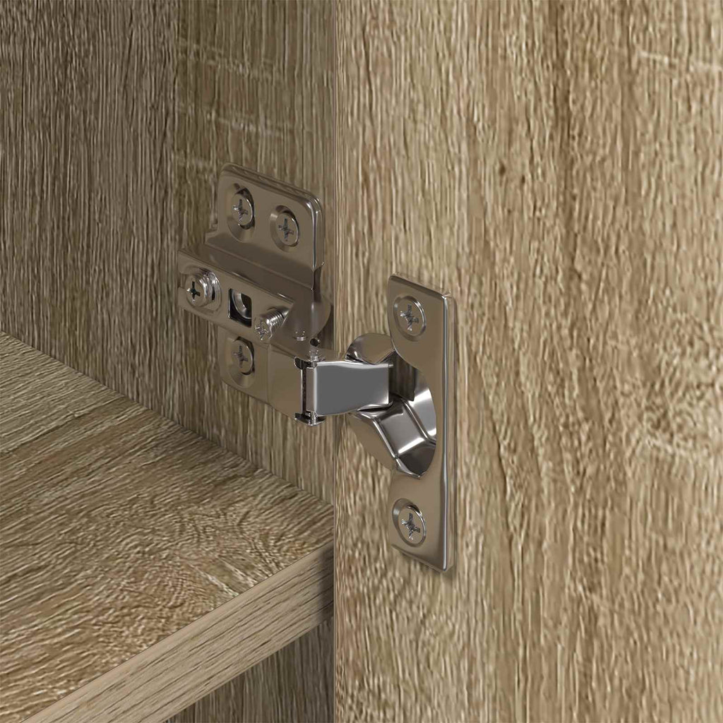 Schuhschrank mit Speicher Sonoma 79 x 36 x 100 cm Holzwerkstoff