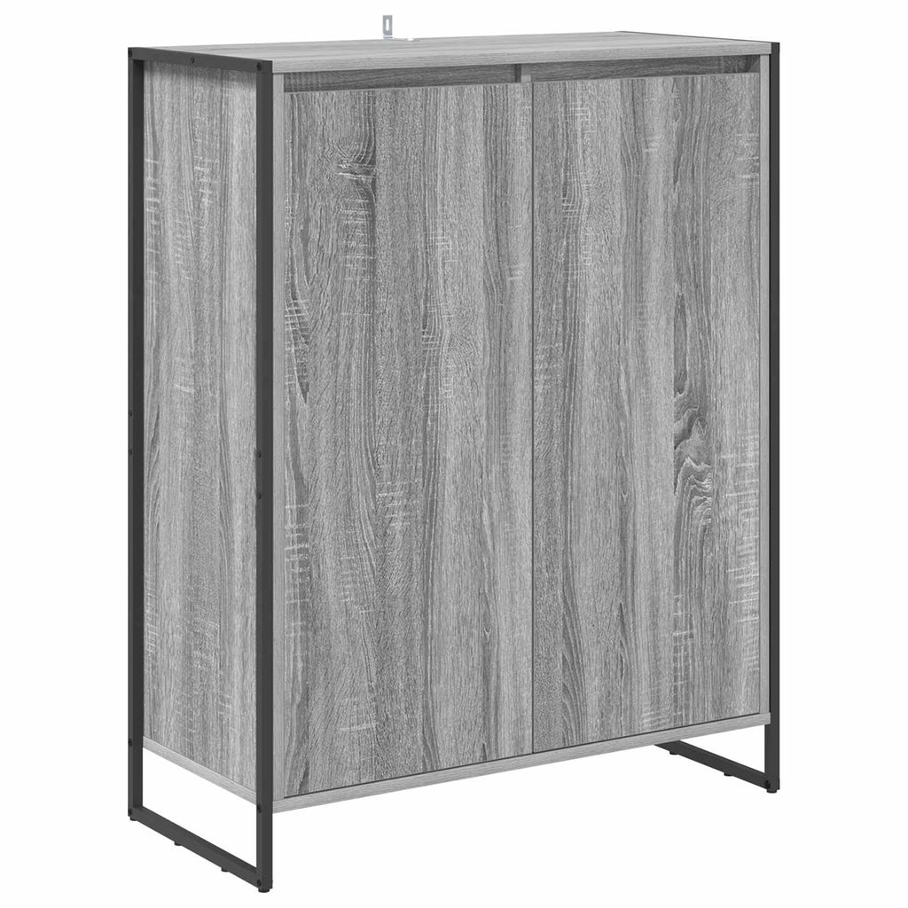 Schuhschrank Graues Sonoma 79 x 36 x 100 cm Holzwerkstoff
