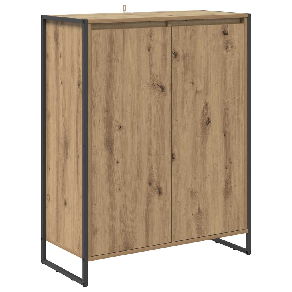 Schuhschrank Kunsthandwerk Eiche 79 x 36 x 100 cm Holzwerkstoff