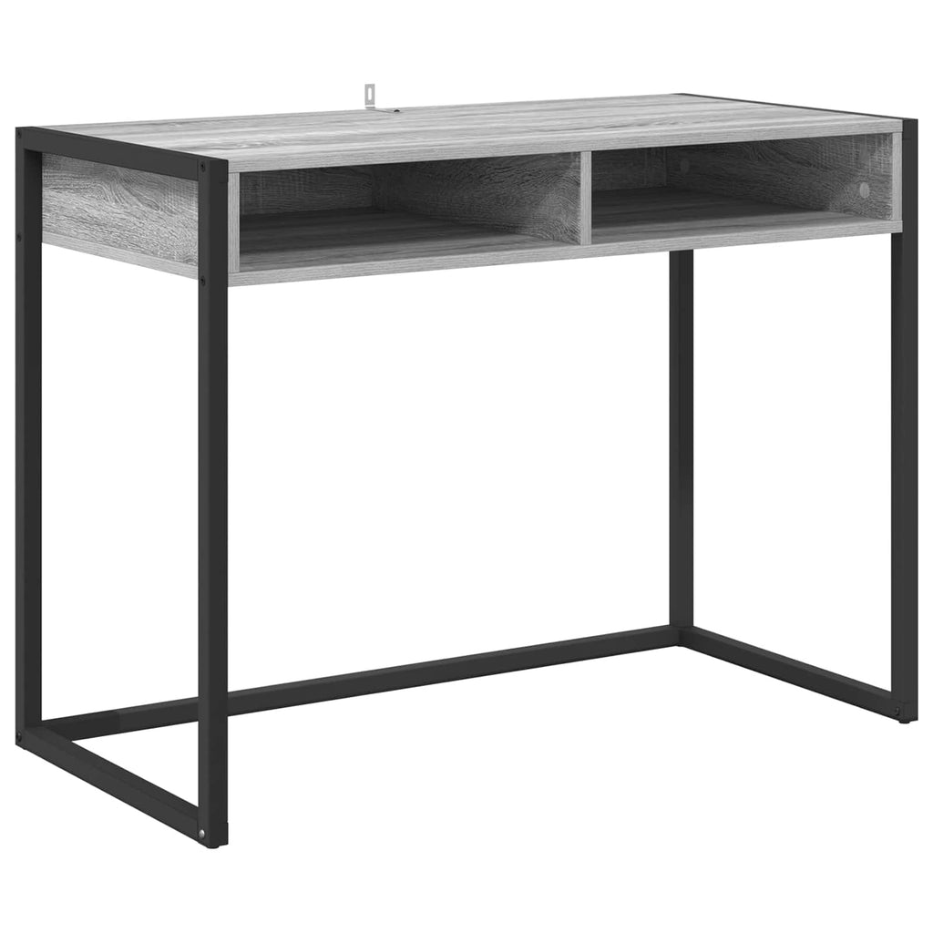 Schreibtisch Graues Sonoma 100 x 50 x 75 cm Holzwerkstoff