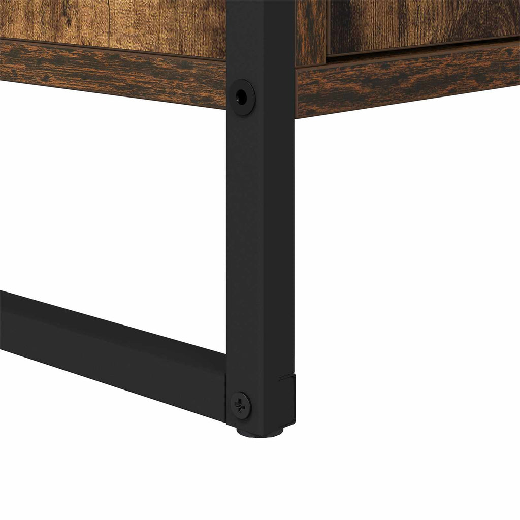 Badezimmerschrank Raucharbe 90 x 30 x 60 cm Holzwerkstoff