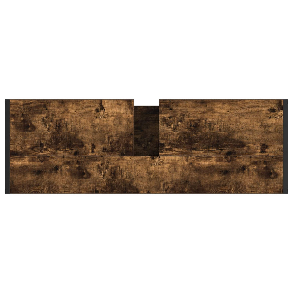 Badezimmerschrank Raucharbe 90 x 30 x 60 cm Holzwerkstoff
