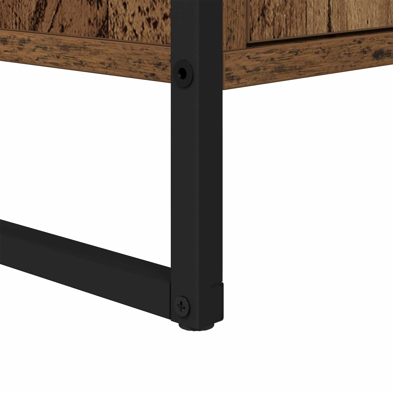 Badezimmerschrank mit Tür Altholz 90 x 30 x 60 cm Holzwerkstoff