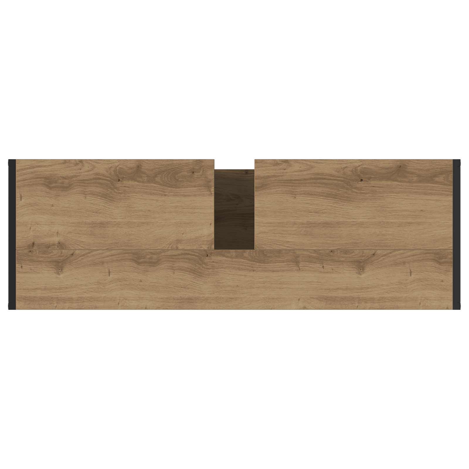 Badezimmerschrank mit Tür Kunsthandwerk Eiche 90 x 30 x 60 cm