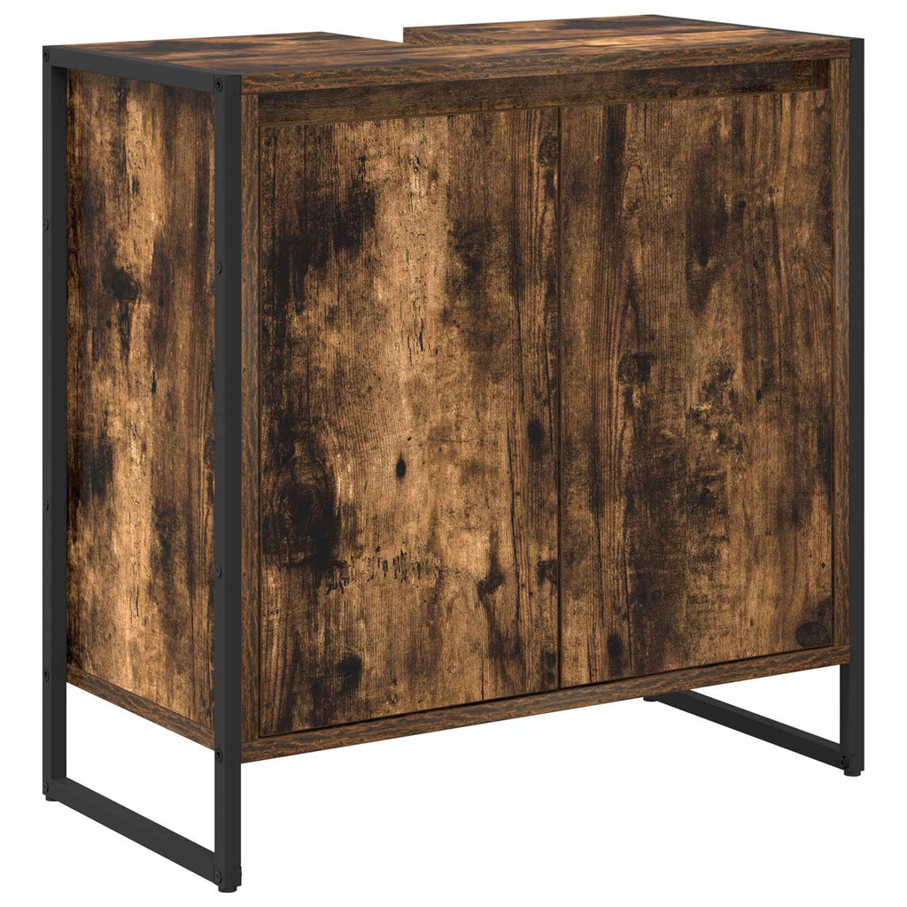 Badezimmerschrank Raucharbe 60 x 30 x 60 cm Holzwerkstoff