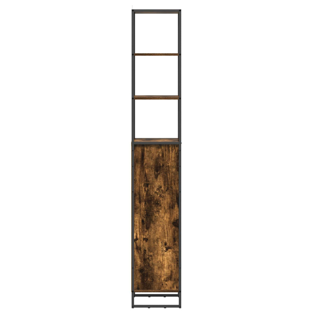 Badezimmerschrank Raucharbe 40 x 30 x 180 cm Holzwerkstoff