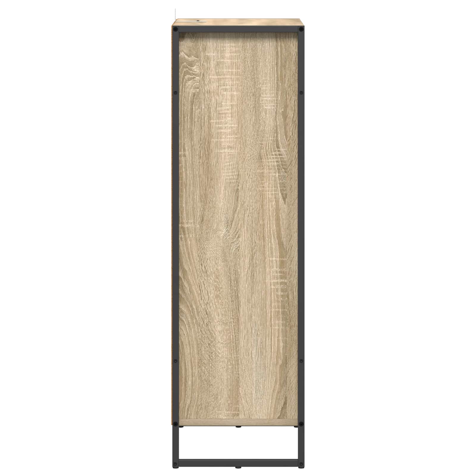 Badezimmerschrank mit Tür Sonoma 40 x 30 x 100 cm Holzwerkstoff