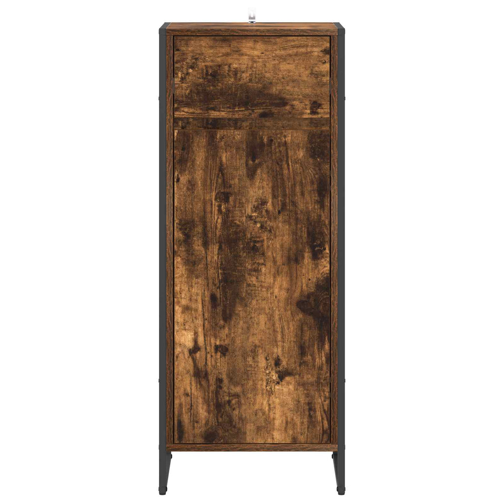 Badezimmerschrank Raucharbe 40 x 30 x 100 cm Holzwerkstoff