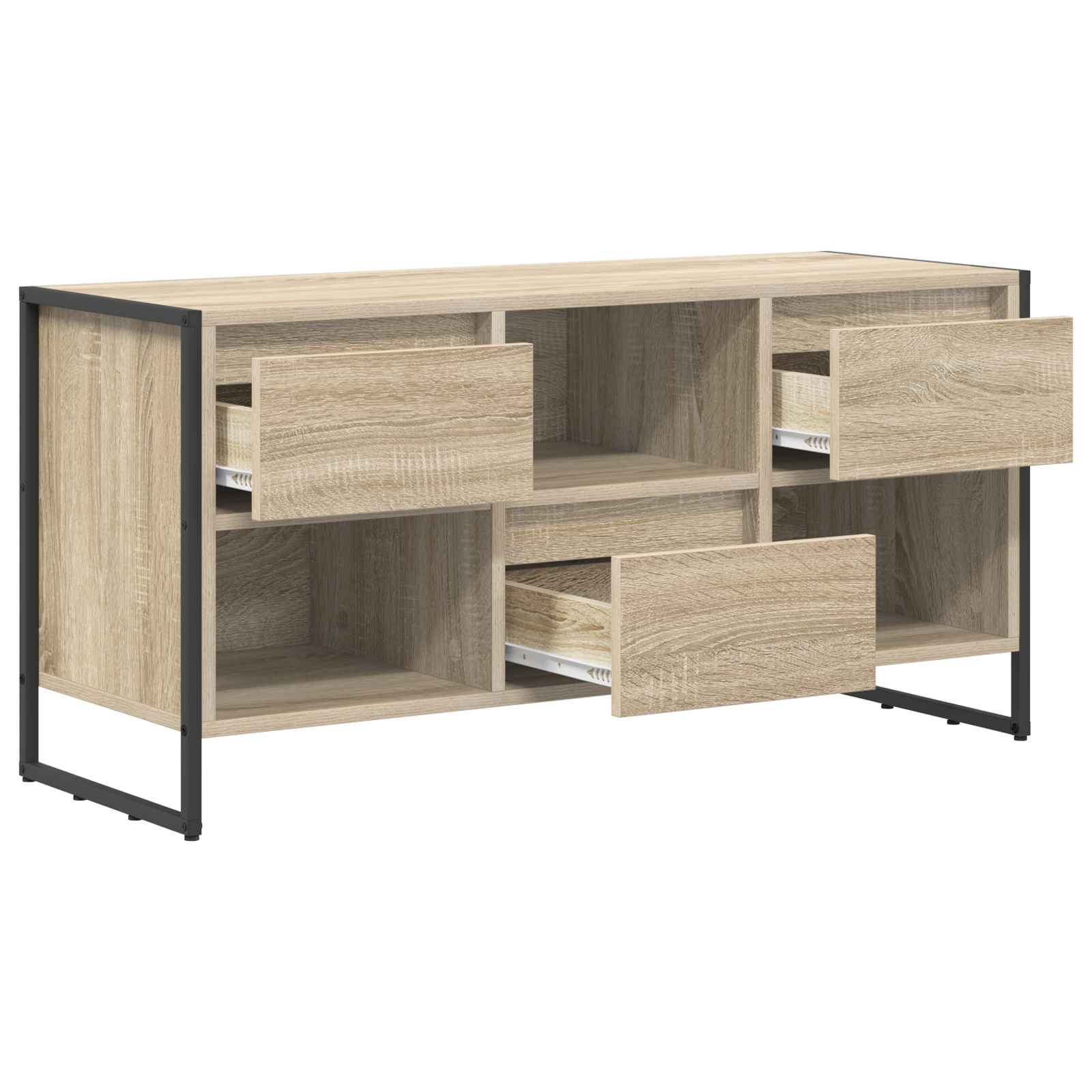 TV-Schränk Sonoma 100 x 36 x 49,5 cm Holzwerkstoff