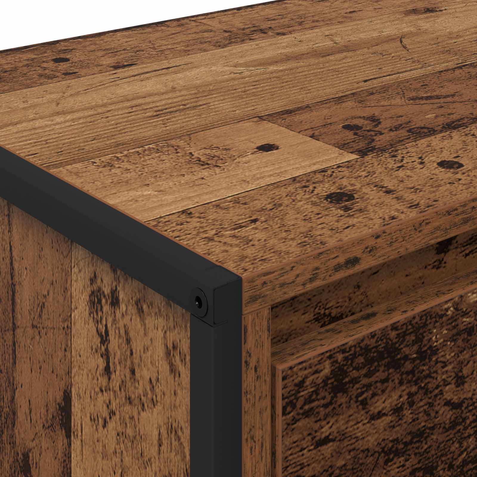 TV-Schränk Altholz 100 x 36 x 49,5 cm Holzwerkstoff