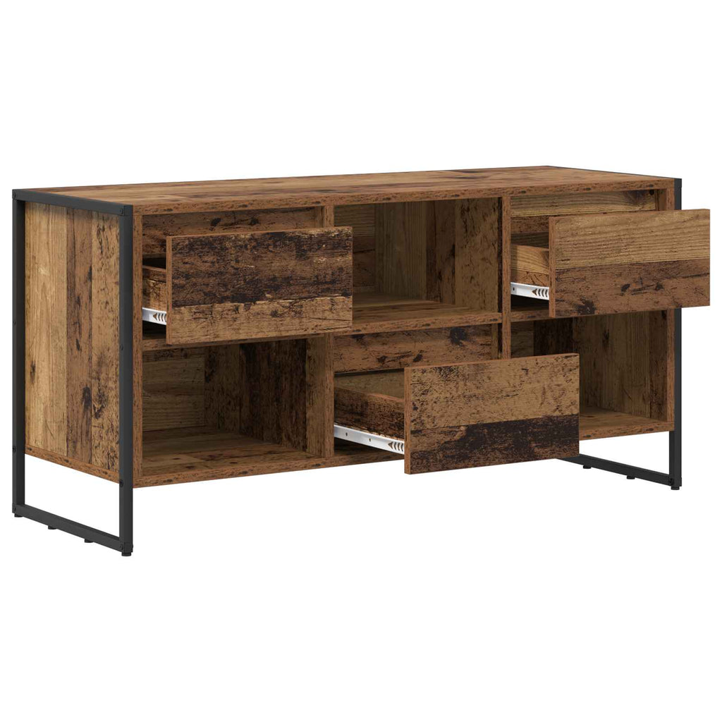 TV-Schränk Altholz 100 x 36 x 49,5 cm Holzwerkstoff