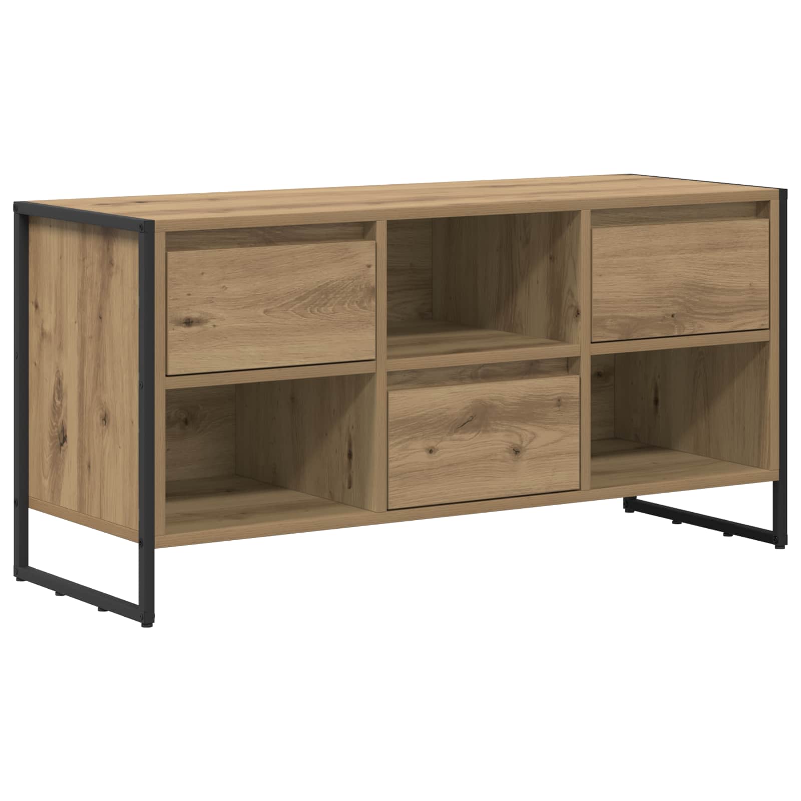TV-Schränk Kunsthandwerk Eiche 100 x 36 x 49,5 cm Holzwerkstoff