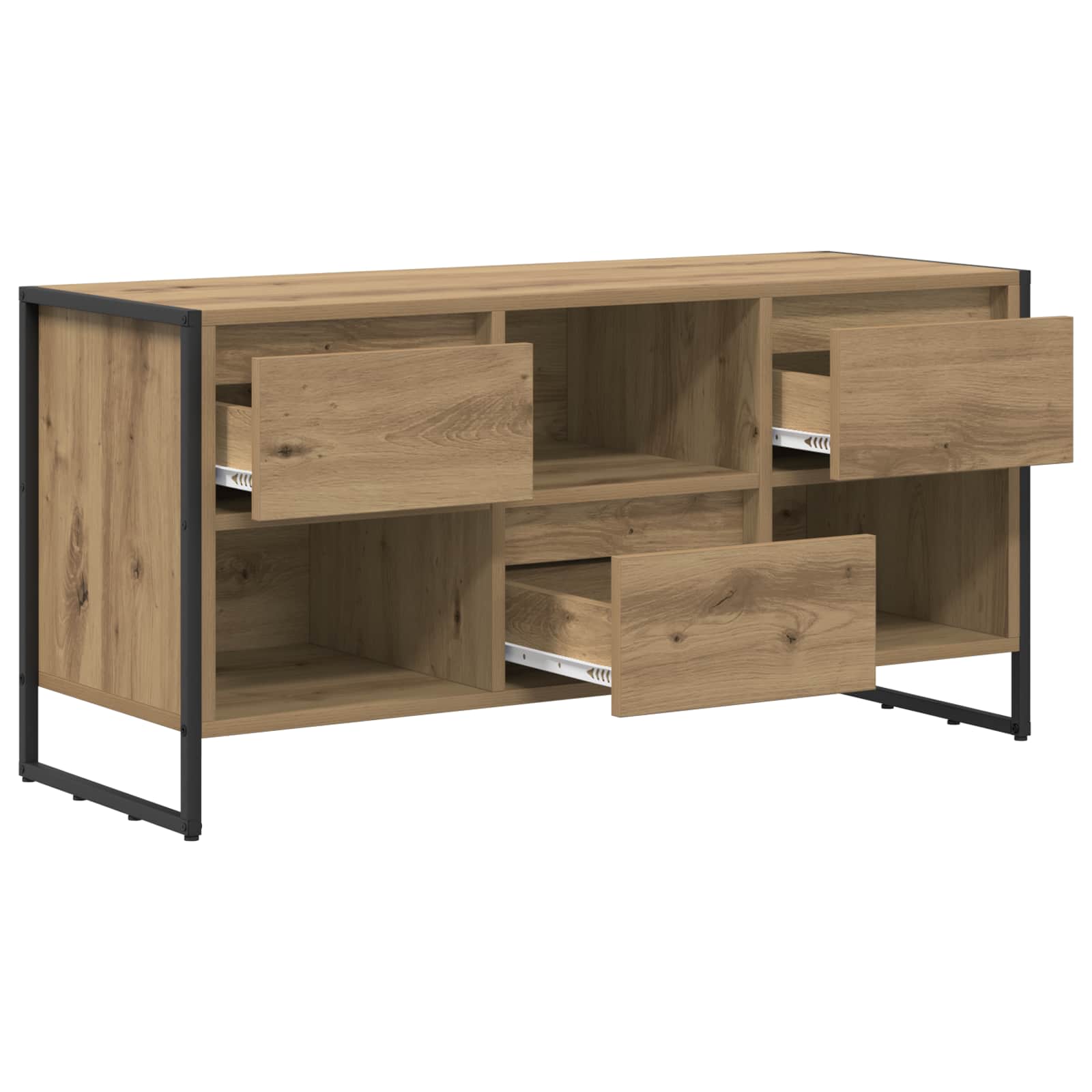 TV-Schränk Kunsthandwerk Eiche 100 x 36 x 49,5 cm Holzwerkstoff