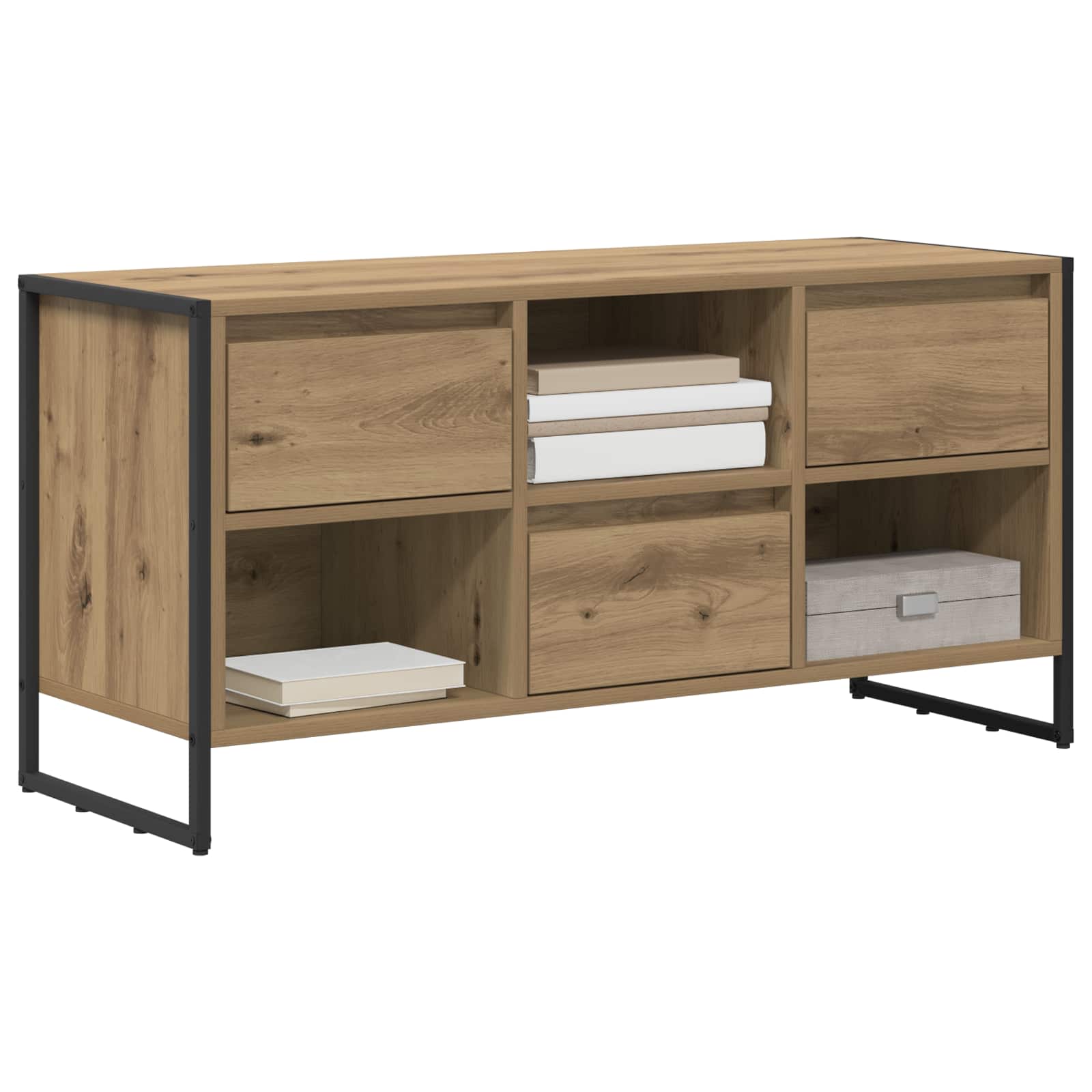 TV-Schränk Kunsthandwerk Eiche 100 x 36 x 49,5 cm Holzwerkstoff