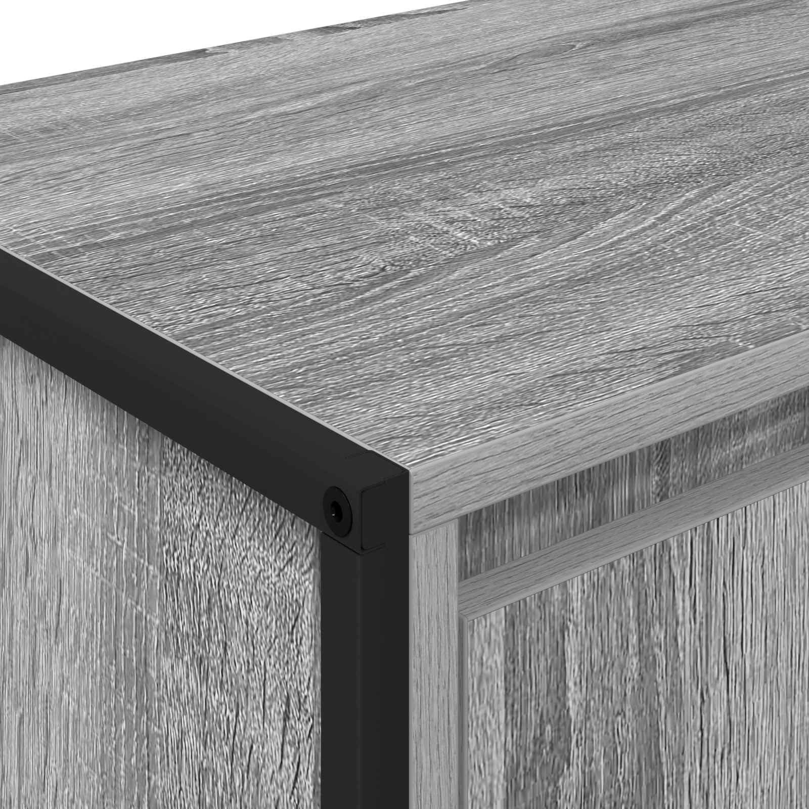 TV-Schränk Graues Sonoma 140 x 36 x 49,5 cm Holzwerkstoff