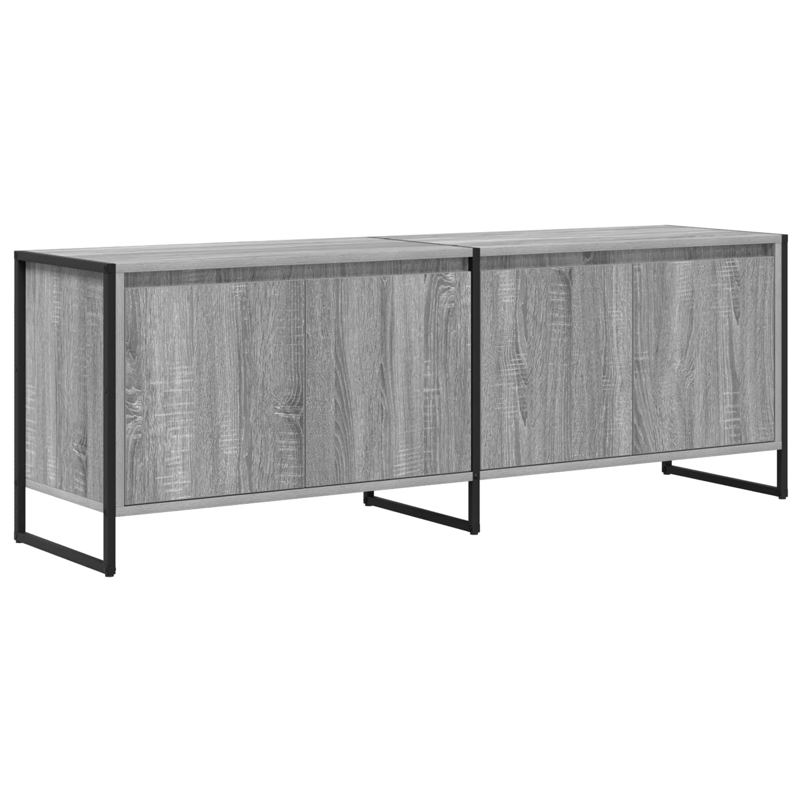 TV-Schränk Graues Sonoma 140 x 36 x 49,5 cm Holzwerkstoff