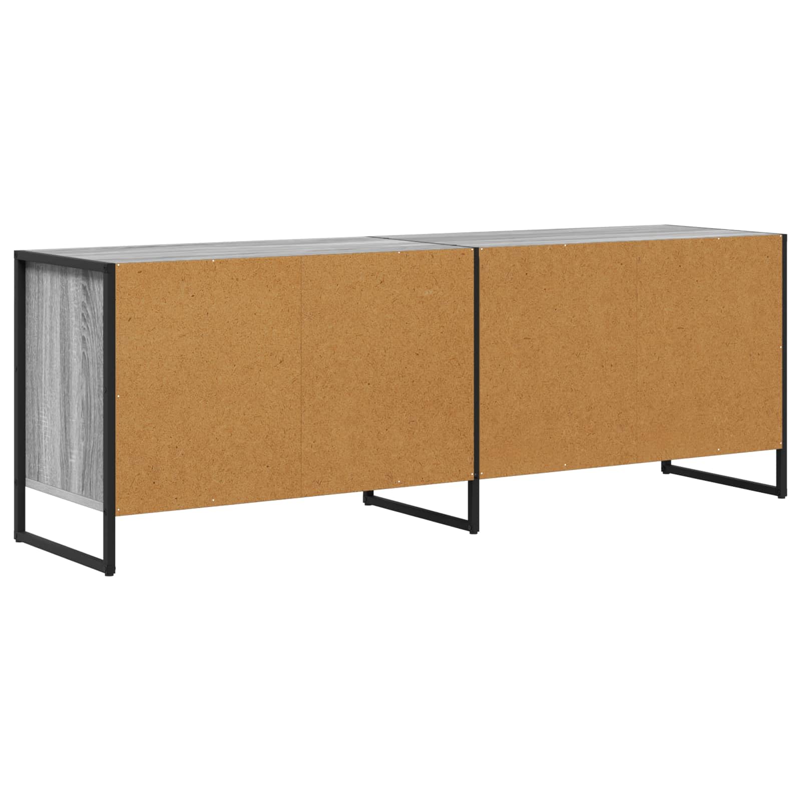 TV-Schränk Graues Sonoma 140 x 36 x 49,5 cm Holzwerkstoff