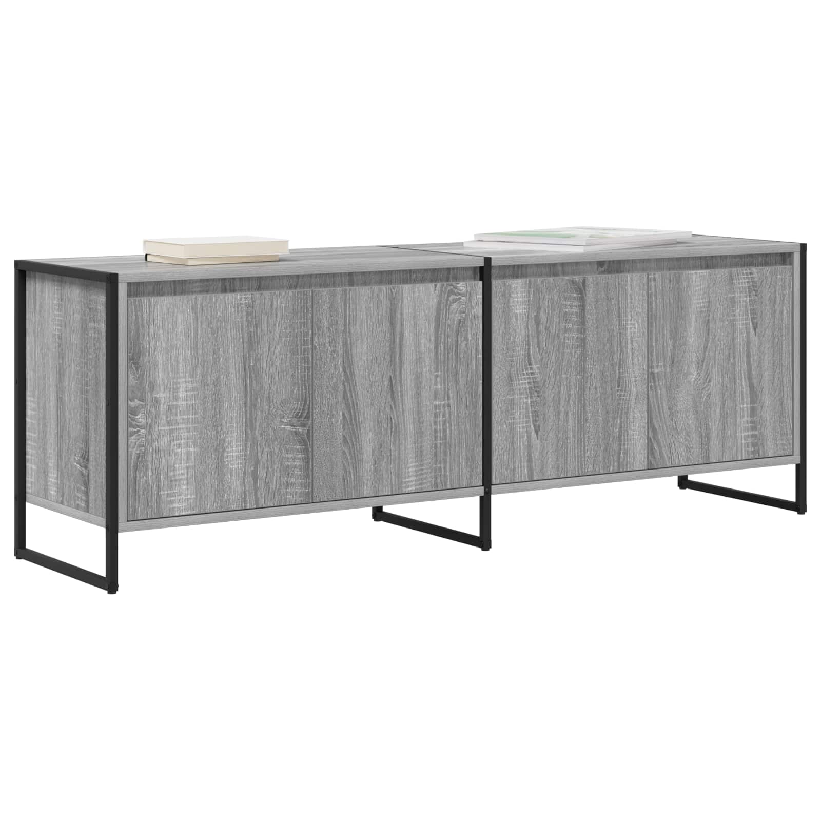 TV-Schränk Graues Sonoma 140 x 36 x 49,5 cm Holzwerkstoff