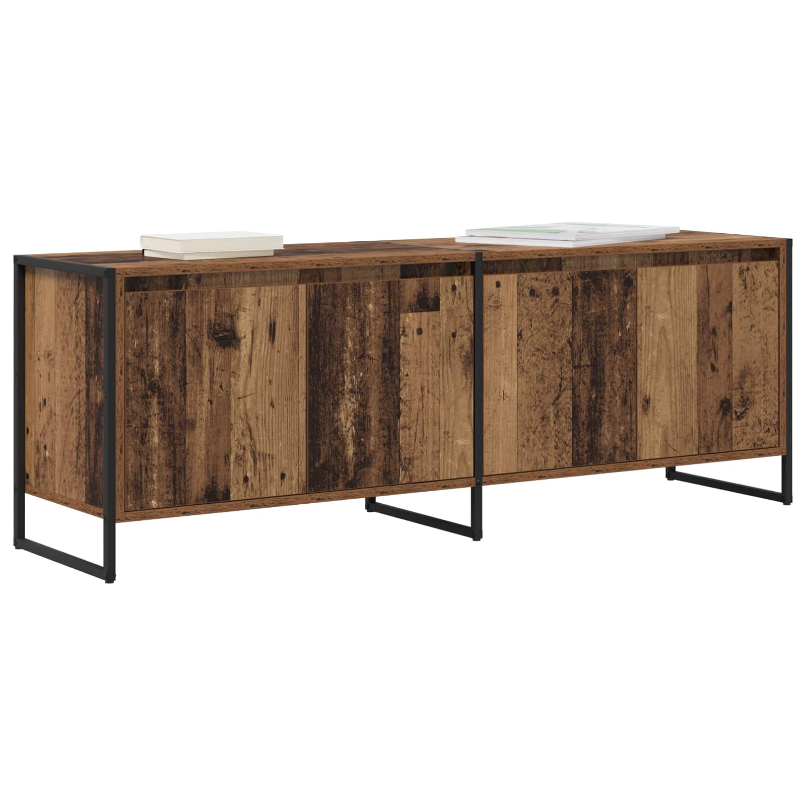 TV-Schränk Altholz 140 x 36 x 49,5 cm Holzwerkstoff