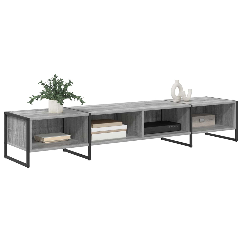 TV-Schränk Graues Sonoma 170,5 x 36 x 30,5 cm Holzwerkstoff