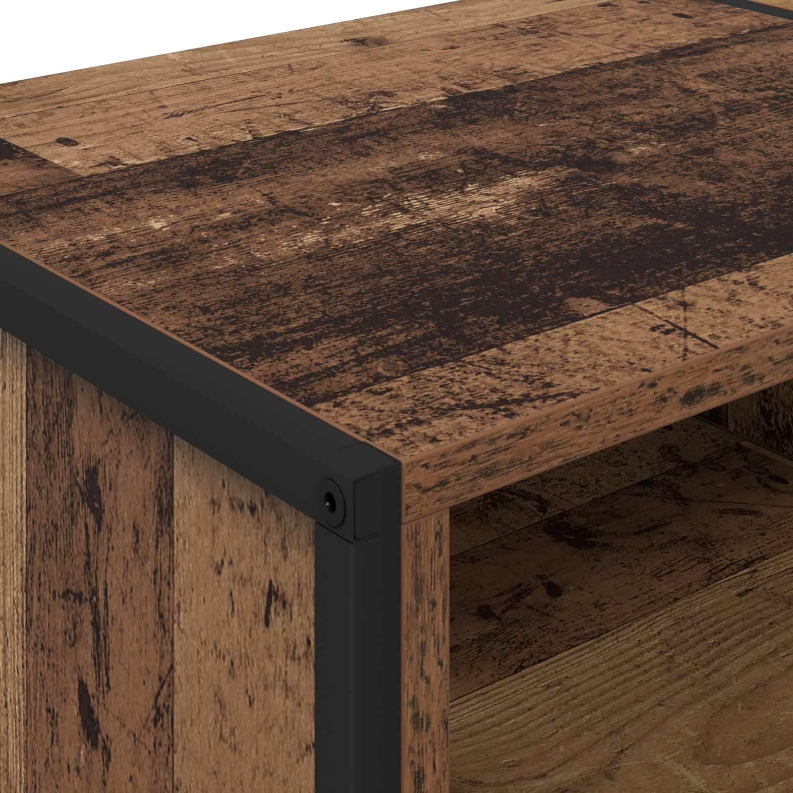 TV-Schränk Altholz 170,5 x 36 x 30,5 cm Holzwerkstoff