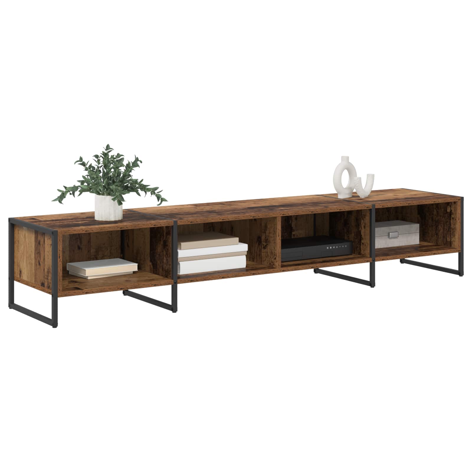 TV-Schränk Altholz 170,5 x 36 x 30,5 cm Holzwerkstoff