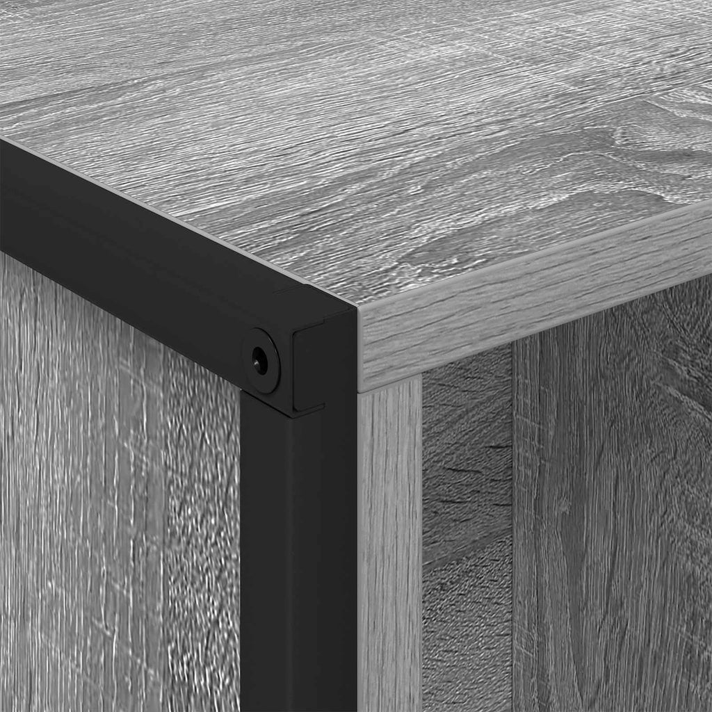 Bücherregal Graues Sonoma 99,5 x 30 x 108,5 cm Holzwerkstoff