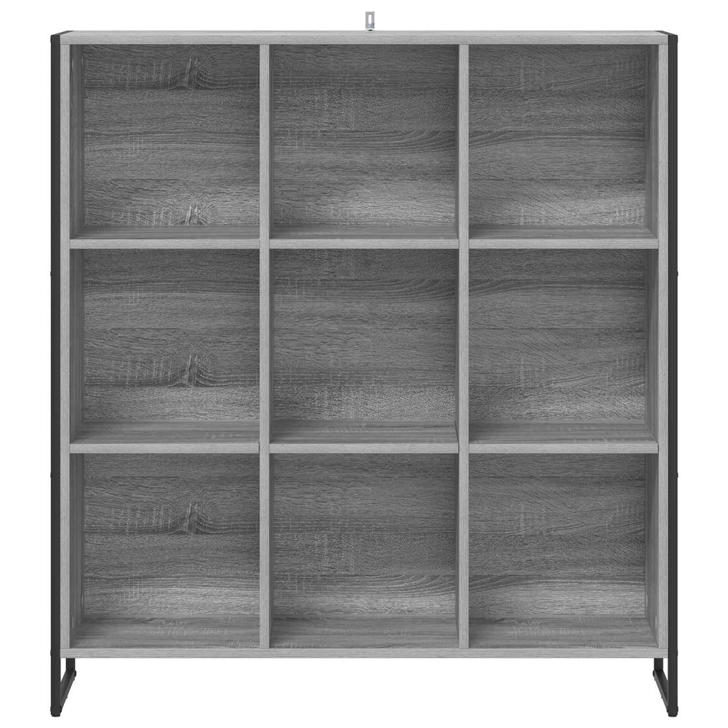 Bücherregal Graues Sonoma 99,5 x 30 x 108,5 cm Holzwerkstoff