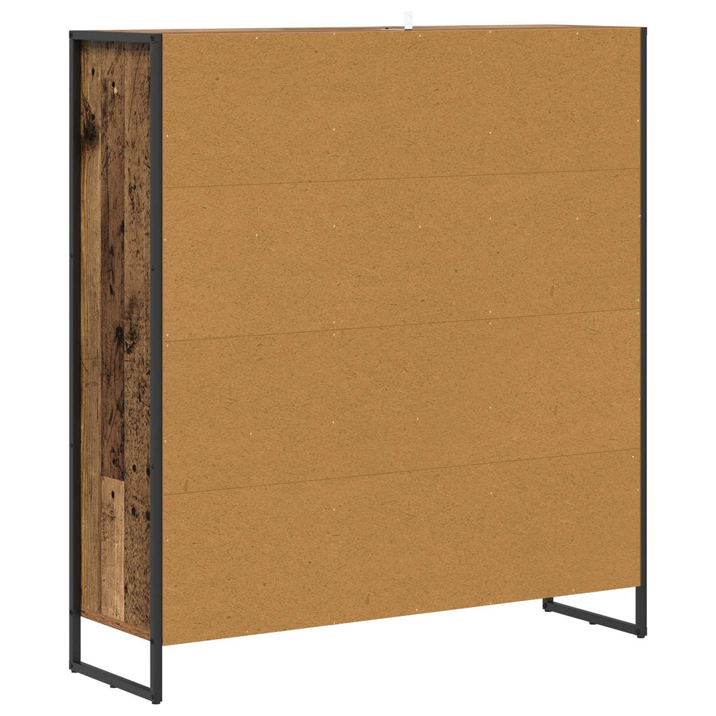 Bücherregal Altholz 99,5 x 30 x 108,5 cm Holzwerkstoff